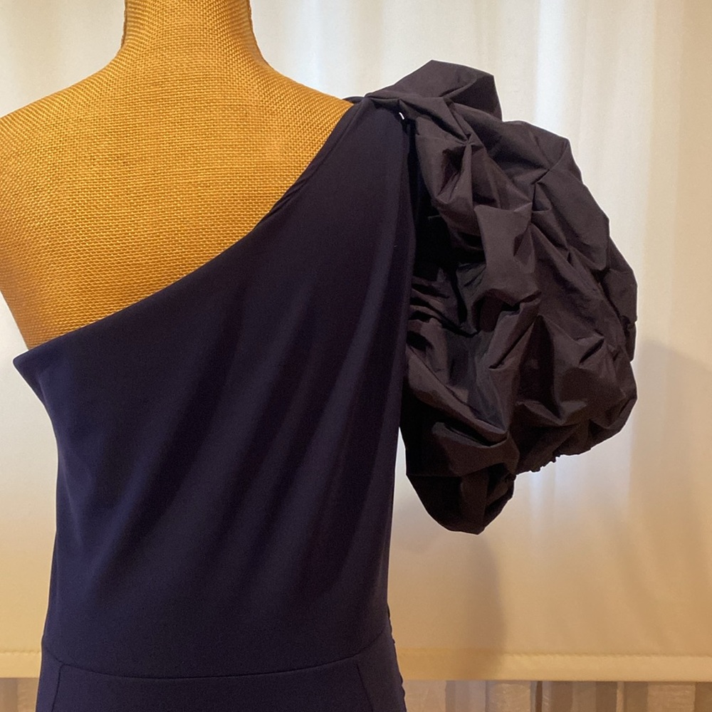 Chiara Boni La Petite Robe one-shoulder Ruffle-Sleeve Trumpet Gown $1190.00 - Picture 7 of 16